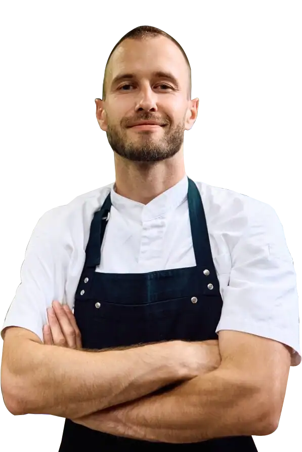 Restaurant owner automating daily marketing