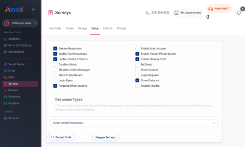 Automated Survey